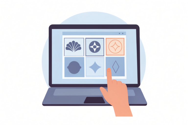 How to Create a Futuristic Logo for an AI Company
