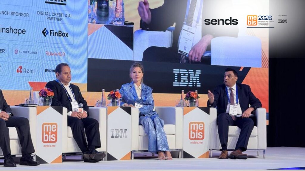 Sends CEO Alona Shevtsova speaking on the MEBIS 2026 panel: Sends chief executive Alona Shevtsova speaks on payments innovation panel at MEBIS 2026 in Dubai