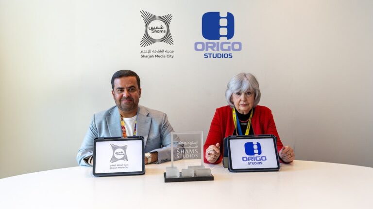Partnership with Origo Studios moves Shams Production Hub towards 2027 launch Partnership with Origo Studios moves Shams Production Hub towards 2027 launch: representatives of Sharjah Media City (Shams) and Origo Studios at the partnership signing